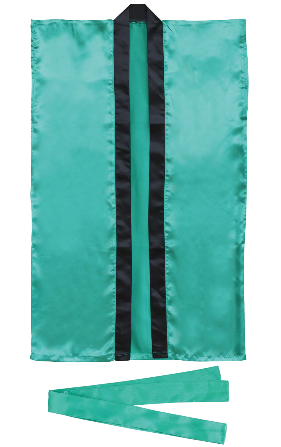 サテンロングはっぴ