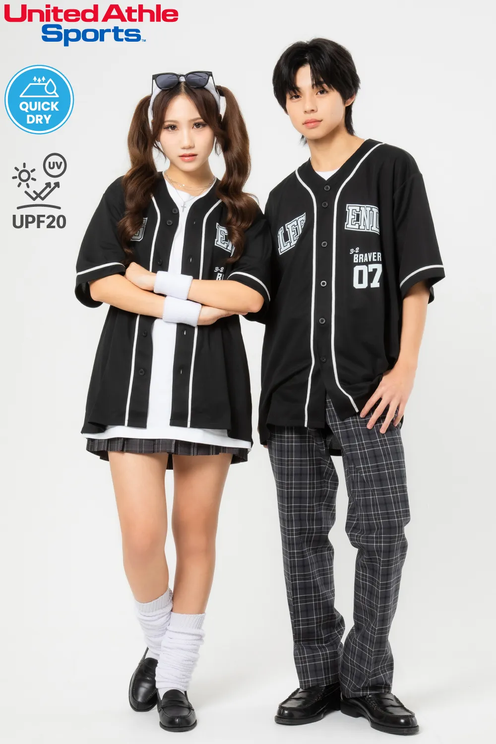 ベースボールドライシャツ