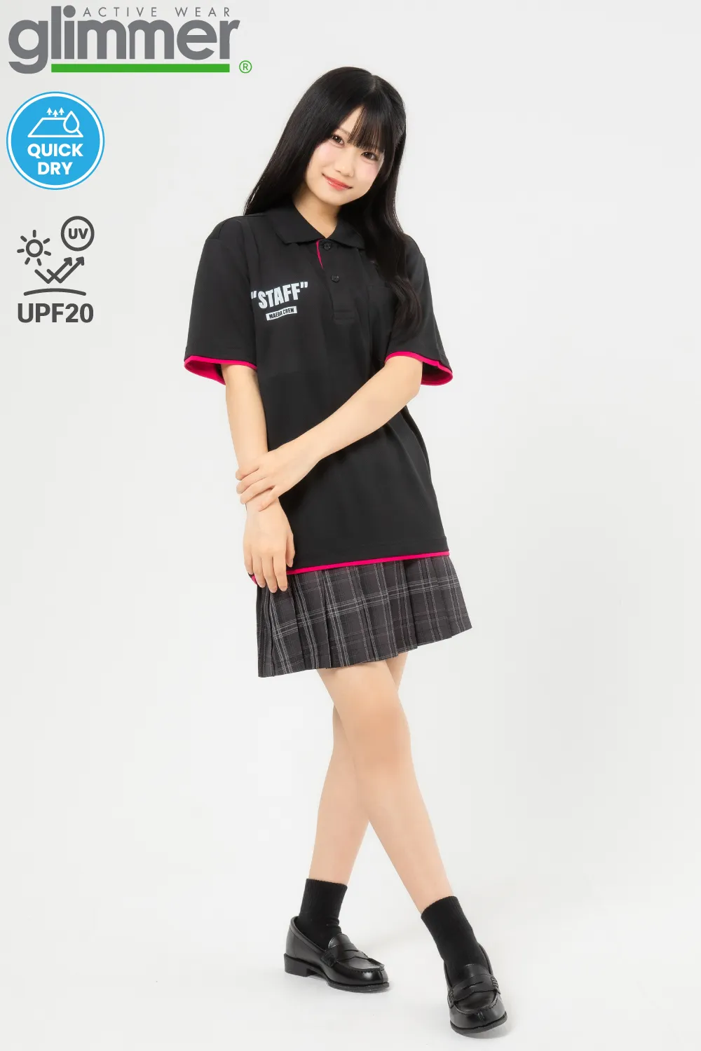 ドライレイヤードポロシャツ