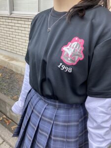 鳥取県K高等学校様　クラスTシャツ（カスタム転写）