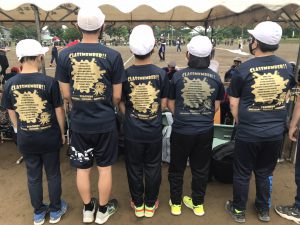 北海道M様　小学6年生運動会クラスTシャツ（全員の名前）