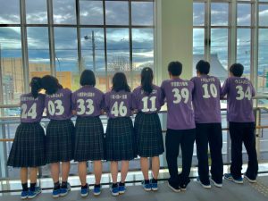 北海道H高等学校クラスTシャツ（背ネーム）