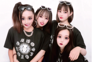 静岡県H高等学校　クラスTシャツおしゃれデザイン