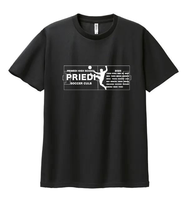 サッカーチーム向けTシャツ