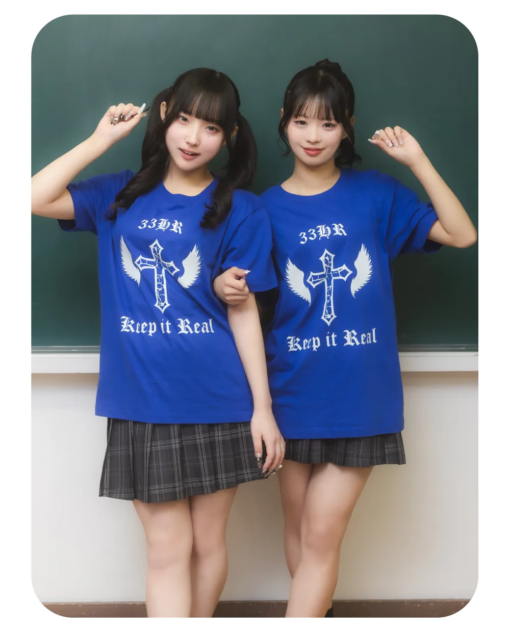 十字架と羽デザイン