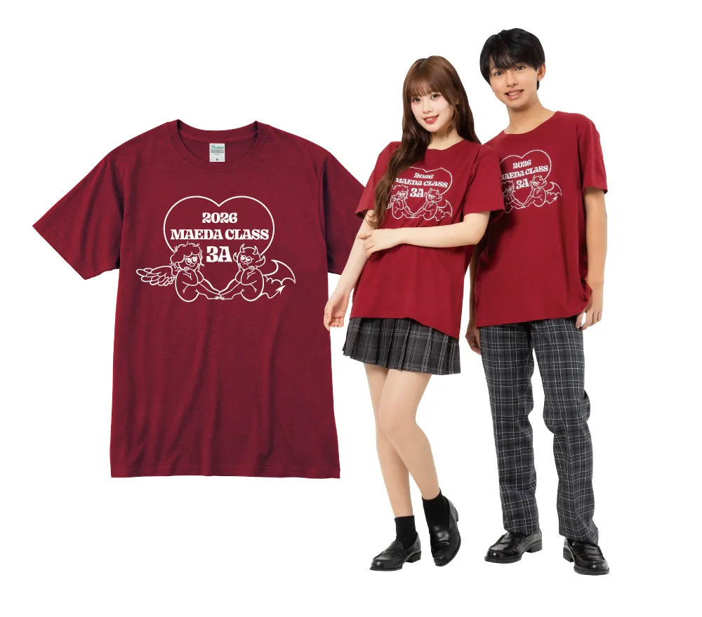 バーガンディクラスTシャツ