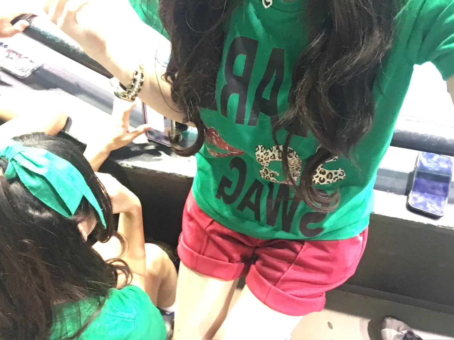 ショートパンツコーデ