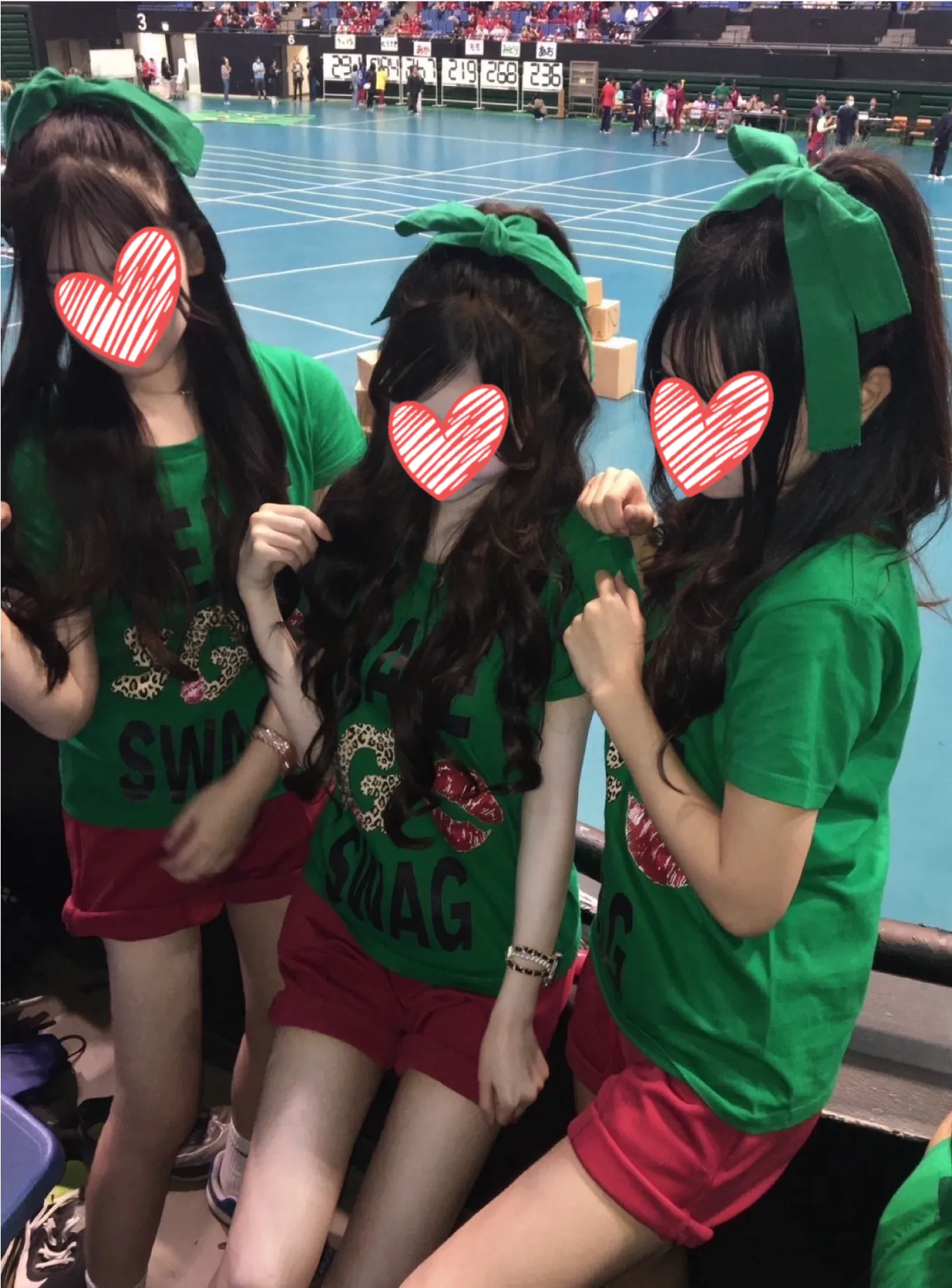 かわいいギャル風クラT