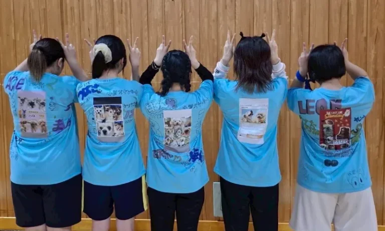 栃木県K専門学校さま クラスTシャツ制作事例