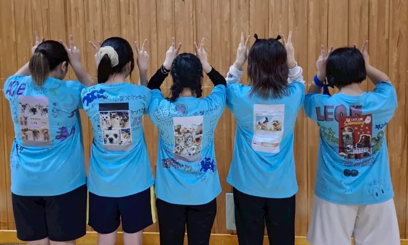 栃木県K専門学校さま リラックスドライTシャツ制作事例