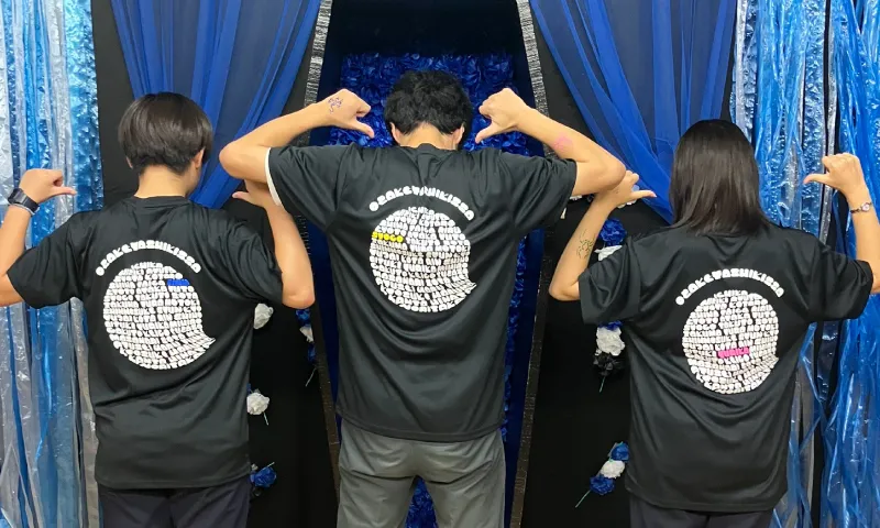埼玉県O高等学校3年1組さま 爽やかドライTシャツ制作事例