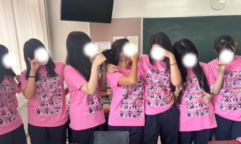 愛知県A高等学校3年生さま クラスTシャツ制作事例