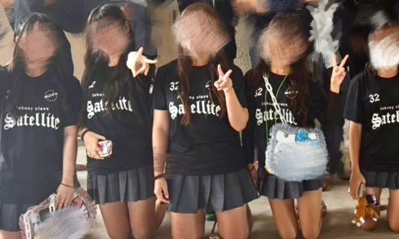 神奈川県O高等学校3年2組さま 爽やかドライTシャツ制作事例