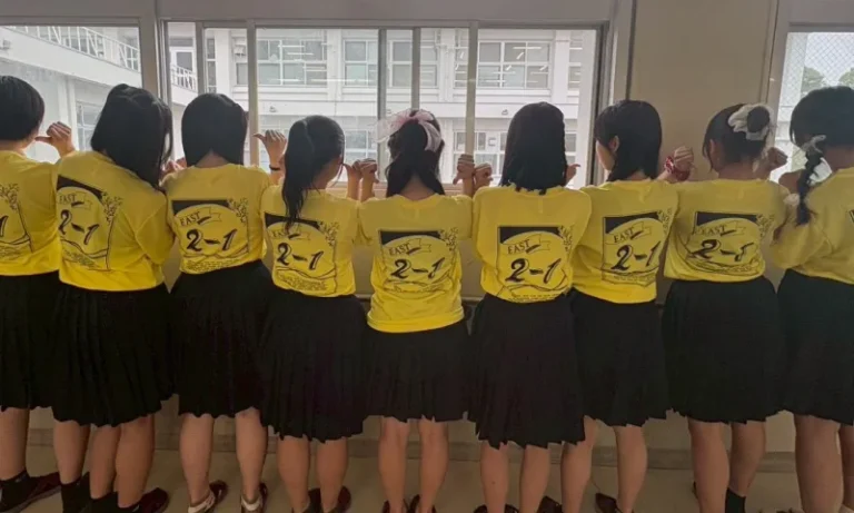 兵庫県H高等学校2年1組さま クラスTシャツ制作事例