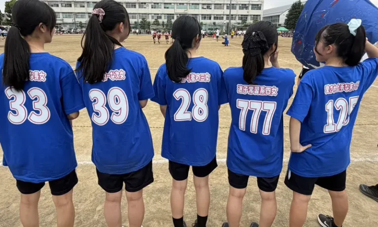 埼玉県・K高等学校 1年4組さま クラスTシャツ制作事例（ベーシックTシャツ）