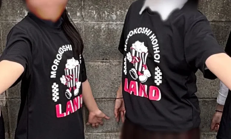 福岡県K高等学校　3年2組さま クラスTシャツ制作事例（スーパードライTシャツ）