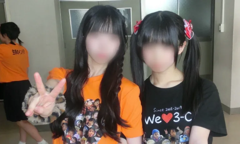 和歌山県H高等学校3年生 クラスTシャツ制作事例（スーパードライTシャツ）