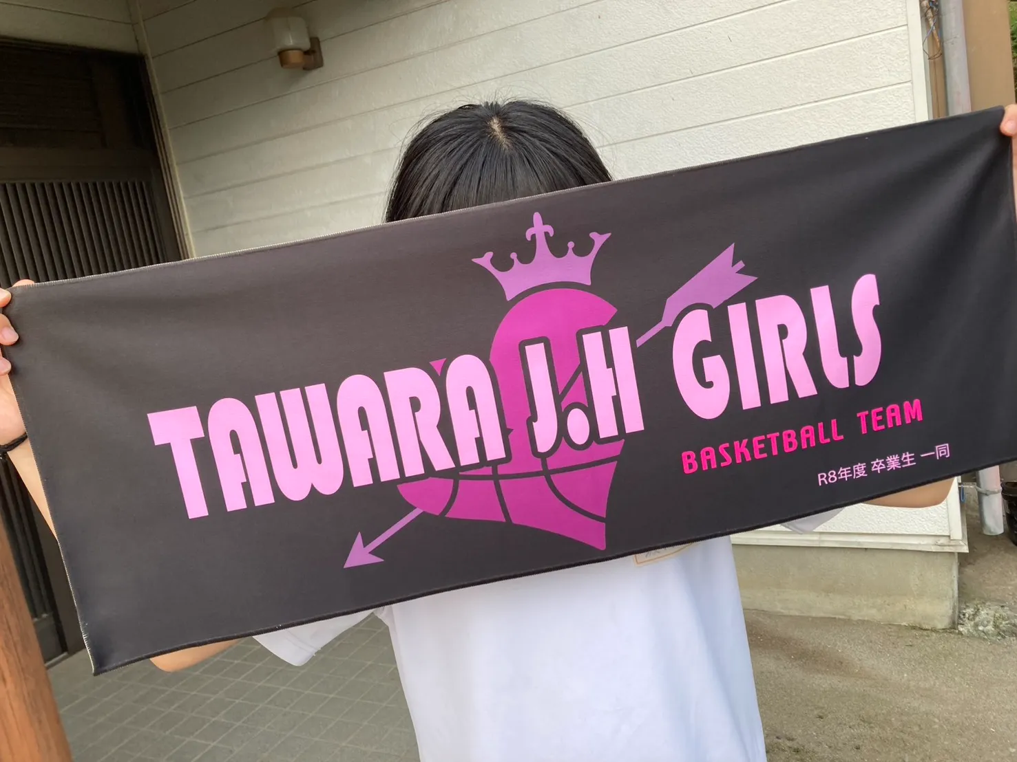 TAWARA J.H GIRLSタオルを広げた使用イメージ