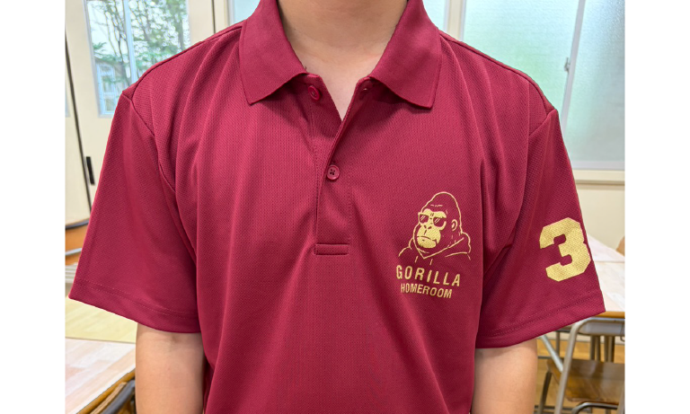 山梨県H高等学校3年生さま クラスTシャツ制作事例