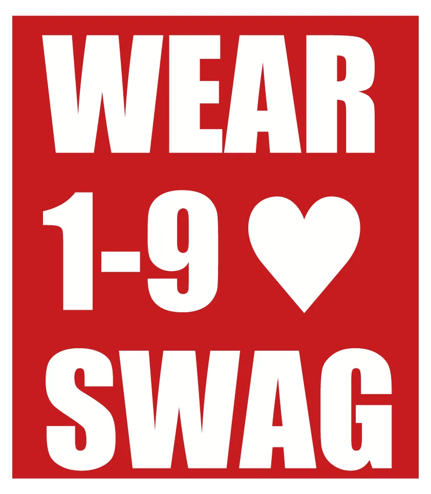WEAR 1-9 SWAGの前面デザイン