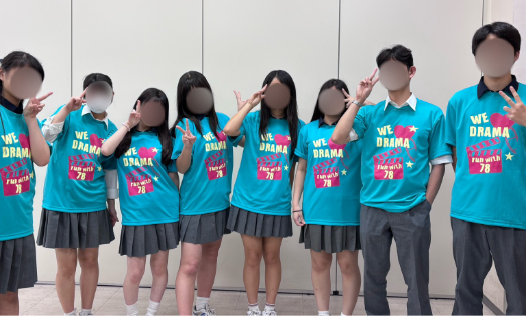 茨城県M高等学校演劇部さま クラスTシャツ制作事例